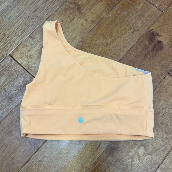 Lululemon one strap orange sports bra - Picture 2 of 2